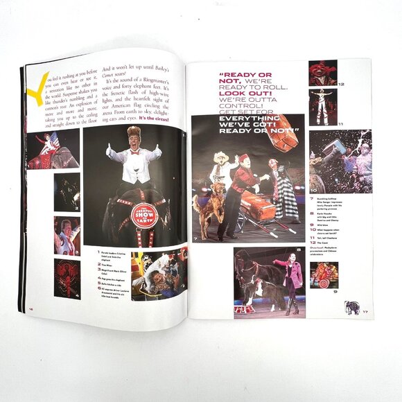 Ringling Bros. & Barnum & Bailey 133rd Edition Souvenir Program Embossed Print - Picture 9 of 16